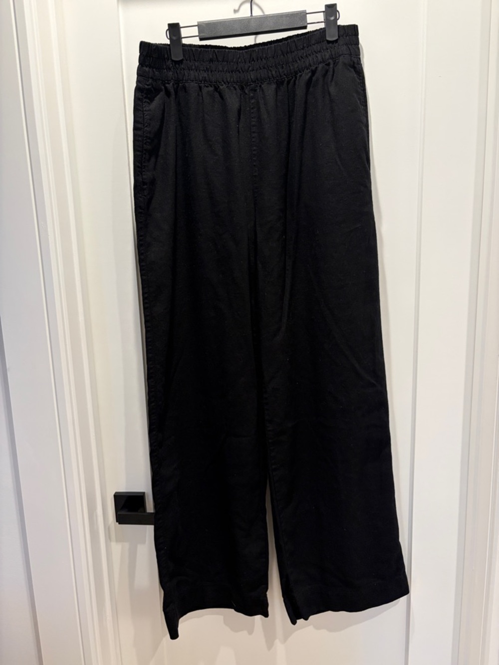 Old Navy Black Wide Leg Pants-these are size large tall